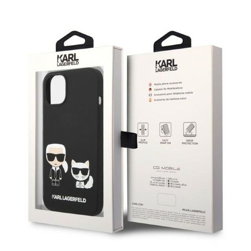 Etui Karl Lagerfeld do iPhone 15 Plus, iPhone 14 Plus, Czarny, MagSafe na Arena.pl