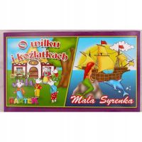 2 gry Mala syrenka/O wilku i kozlatkach 54155