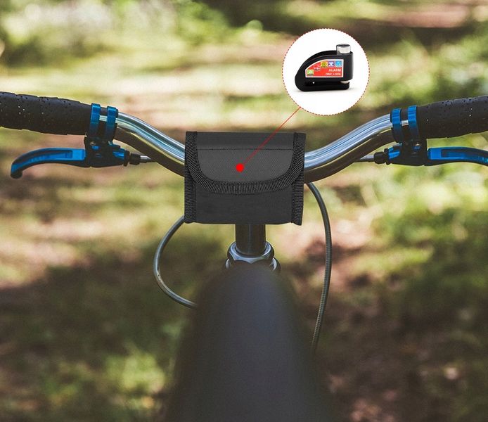 Blokada Tarczy Hamulcowej z Alarmem Do Motocykli i Rowerów Wodoodporna zdjęcie 15