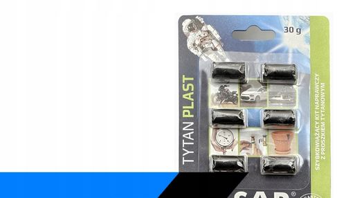 KLEJ EPOKSYDOWY DO METALU KIT NAPRAWCZY PULSAR TYTANPLAST 30 g (6 x 5g) na Arena.pl
