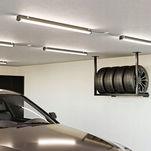 Lampa Sufitowa LED Do Garażu IP65 80W 150cm Warsztatu Oprawa na Arena.pl