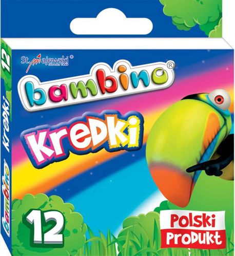 Kredki BAMBINO 12 kolorów na Arena.pl