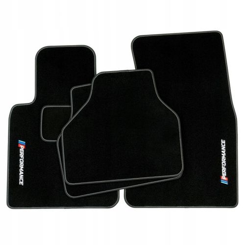 Dywaniki welurowe LOGO M BMW 7 E65 2002-2008 na Arena.pl