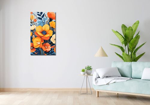 Obraz 50x90cm Kwiatowy Majestat na Arena.pl