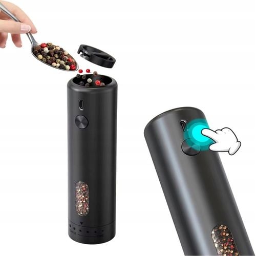 Młynek Elektryczny do Pieprzu i Soli USB Solniczka i Pieprzniczka 2 na Arena.pl