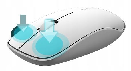 Klawiatura Myszka Zestaw Bezprzewodowy RAPOO czarny 8000M na Arena.pl