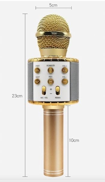 MIKROFON BEZPRZEWODOWY KARAOKE BLUETOOTH KOLORY zdjęcie 7