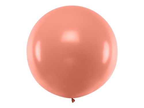 Balon okrągły 1m, Metallic Rose Gold na Arena.pl