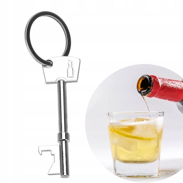 Breloczek Otwieracz do Piwka Kluczyk do Butelek Napoi Podręczny do Kluczy zdjęcie 9