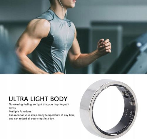 Smart Ring Inteligentny pierścień Srebrny r.12 na Arena.pl