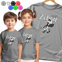 KOSZULKA DZIECIĘCA - ZEBRA NA DZIEŃ ZEBRY DNI SZKOLNE PRZEDSZKOLE - 122 S