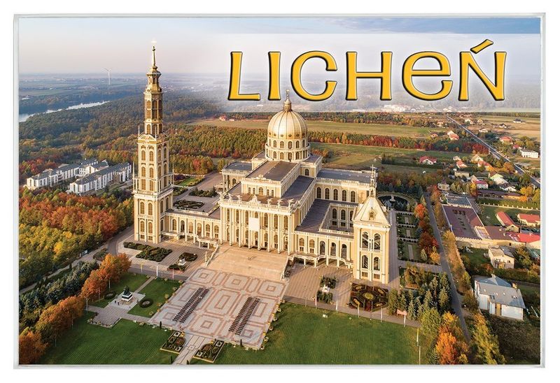 Licheń - magnes szklany zdjęcie 1