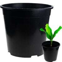 DONICZKA PRODUKCYJNA DONICZKI P24 7,5L OKRĄGŁA ROZSADOWA Z RANTEM 24X2