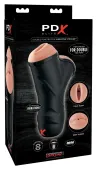 pipedream pdx elite model dwukanałowy, kompaktowy system wibracyjny 22,5cm