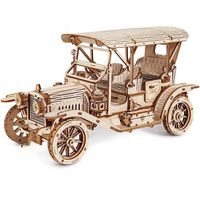ROBOTIME Drewniane Puzzle Model 3D DIY - Zabytkowe Auto Samochód