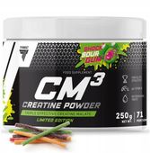 Kreatyna Trec CM3 powder 250g Jabłczan kreatyny SOUR SHOCK GUM NOWY