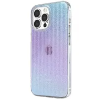 Etui Uniq Coehl Linear na iPhone 13 Pro Max - różowo-niebieskie