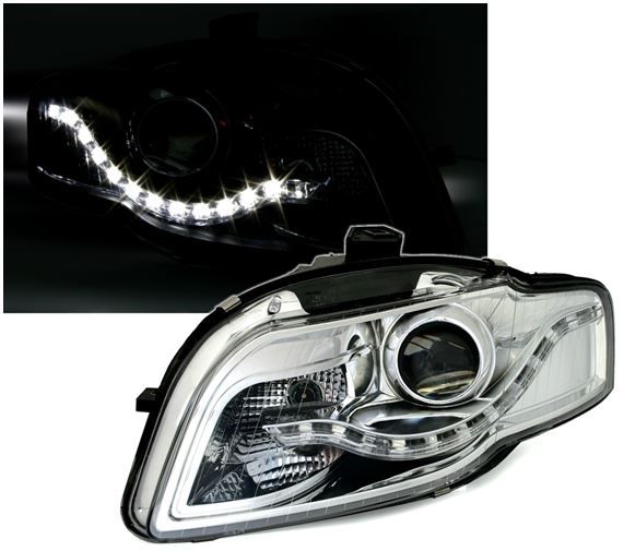 Lampy AUDI A4 B7 04-08 DRL Do Jazdy Dziennej zdjęcie 3