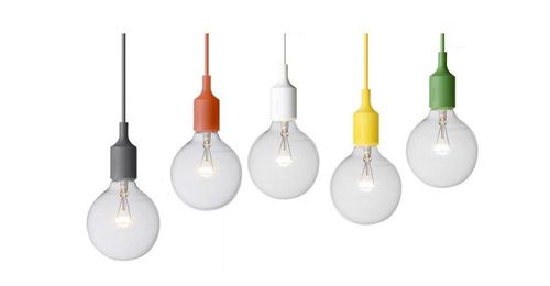 Lampa wisząca Wire biała  D2 na Arena.pl