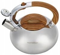 Stalowy czajnik 3-litrowy. Gaz i indukcja. Masterpan MP-1011