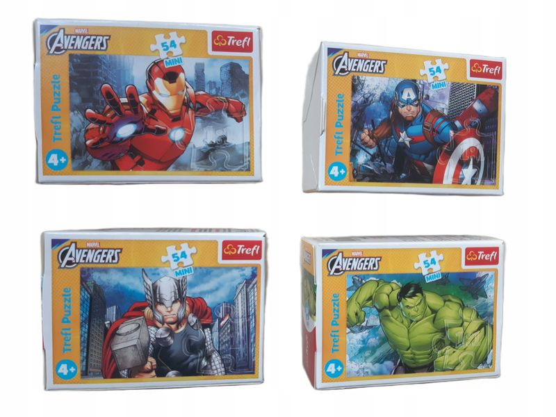 puzzle 54 mini avengers zdjęcie 3