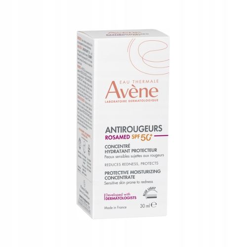 Avene Antirougeurs Rosamed Koncentrat nawilżająco-ochronny SPF 50+ 30 ml na Arena.pl
