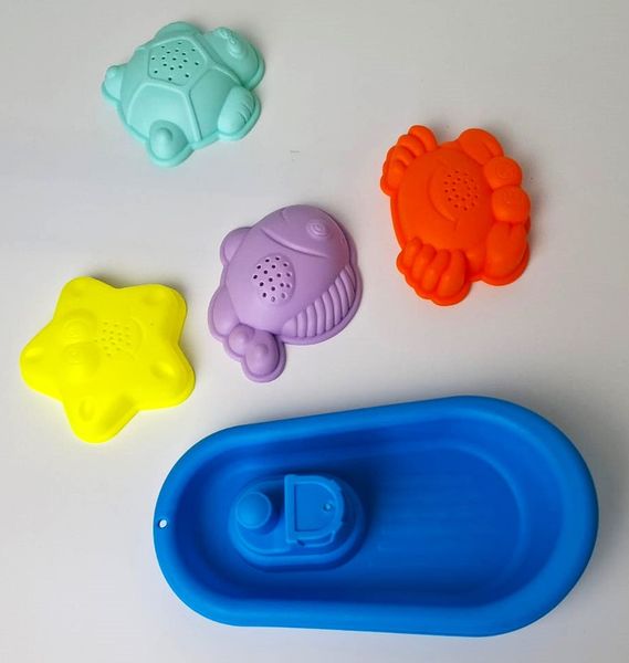 zabawki do piaskownicy Statek - niebieski zdjęcie 4