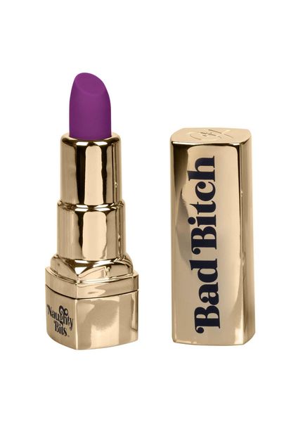 Bad Bitch Lipstick Vibrator Gold zdjęcie 4