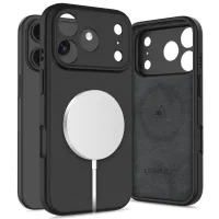 etui tech-protect silicone magsafe na iphone 17 pro - czarne