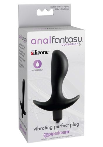 plug/vibr-vibrating perfect plug black na Arena.pl