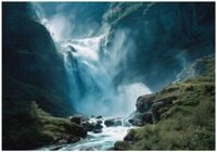 Fototapeta Na Flizelinie Do Sypialni Salonu Wodospad 400x280