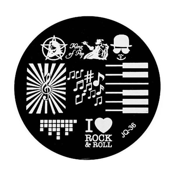 Blaszka do stempelków JQ 36 zdjęcie 1