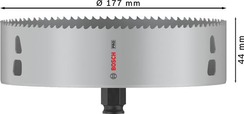 PIŁA OTWORNICA 177 mm MULTI MATERIAL BOSCH PRO na Arena.pl