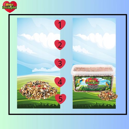 Karma dla papug pokarm dla nimfy falistej Zbilansowane źródło witamin na Arena.pl