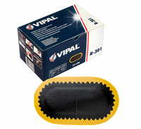 Łatki Naprawcze Łatka do Dętek R301 95x50mm Vipal - 25szt