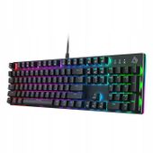 Klawiatura mechaniczna do gier Aukey KM-G12 QWERTY GAMINGOWA RGB 12 EFEKTÓW