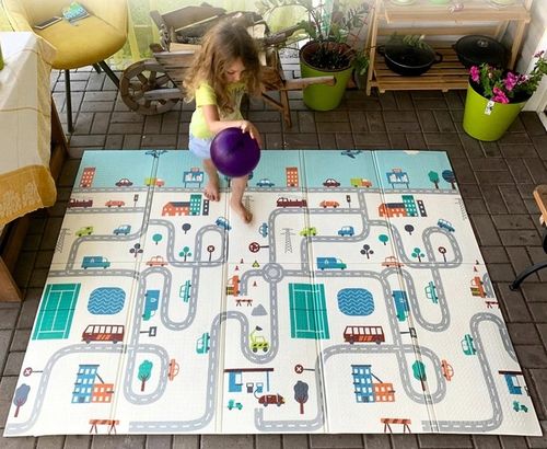 Piankowa dwustronna MATA edukacyjna 180x200 (I166) na Arena.pl