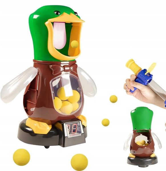 GRA GŁODNA KACZKA STRZELANIE DO CELU PISTOLET zdjęcie 2