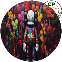 Opłatek na tort KAWS