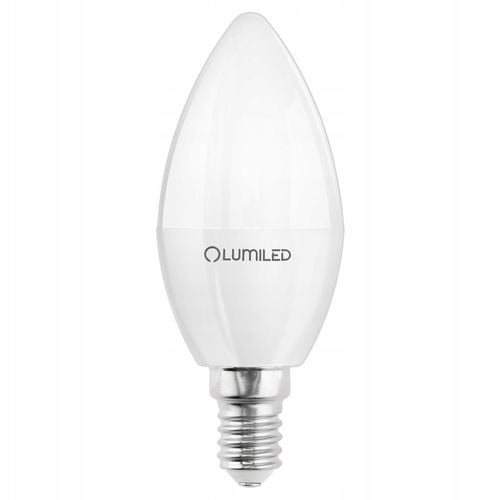 6x Żarówka LED E14 ŚWIECZKA 10W = 75W 1100lm 6500K Zimna Lumiled na Arena.pl