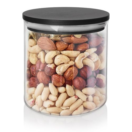 Pojemnik Kuchenny na Produkty Sypkie Żywność Szklany z Uszczelką 450 ml na Arena.pl