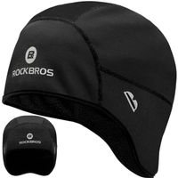 CZAPKA POD KASK ROCKBROS OTWORY NA OKULARY CZARNA WIATROSZCZELNA