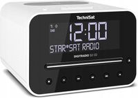 Radiobudzik TECHNISAT Digitradio 52 CD DAB+ FM Biały Odtwarzacz CD