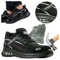 Buty robocze Półbuty Robocze S1 BHP sportowe Lekkie Oddychające z Noskiem