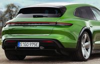 Porsche Taycan Turismo LISTWA CHROM Klapa bagażnik