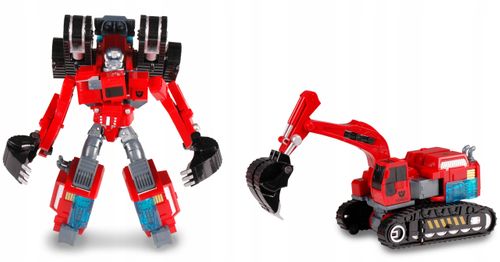 Artyk auto robot transformer figurka koparka 2w1 na Arena.pl