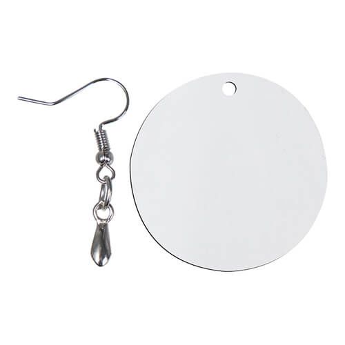 Kolczyki z MDF-u do sublimacji - koło zdjęcie 4