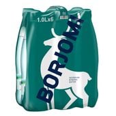 6x Naturalna woda mineralna Borjomi 1L (PET)