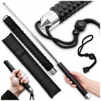 PAŁKA TELESKOPOWA STALOWA POLICYJNA BATON XL 26" / 65CM + KABURA SMYCZ