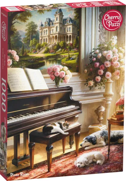 Puzzle 1000 CherryPazzi Piano Room 31339 zdjęcie 1